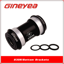 Gineyea BB30 PF30 BB386 BB79 Hollowtech II Road Bike MTB Mountain BIKE Press-Fit Type Bottom Bracket compatible Shimano crank 2024 - buy cheap
