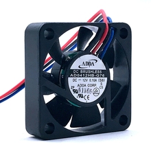 40mm fan New FOR ADDA AD0412HB-G76 40*40*10mm  4CM 4010 12V 0.1A 3-wirel 6600RPM axial Cooling Fan 2024 - buy cheap