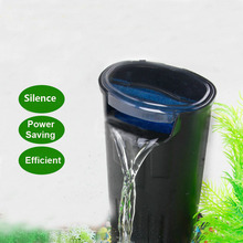 TOP Built-in Low Water Filter Waterfall flow fish turtle tank external hang on quiet silence 2024 - buy cheap