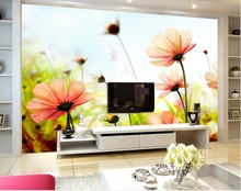 Fantasy Flowers Photo wallpaper custom wallpaper TV setting wall of sitting room sofa Non woven wallpaper 2024 - buy cheap