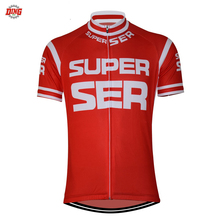 NEW men Short sleeve cycling jersey Bicicleta ropa Ciclismo bike wear red cycling clothing pro team Bicycle classic jersey MTB 2024 - buy cheap