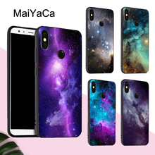 Чехол MaiYaCa Space Nebula для Xiaomi Redmi Note 8 9 Pro K30 7 8T 9S 7A 8A Mi 10 9 Lite 9T A3 Max3 Mix3 2024 - купить недорого