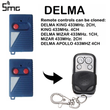 DELMA MIZARD 1CH DELMA KING 2CH Garage Door Remote Control clone replacement duplicator Key Fob for garage command 433.92Mhz 2024 - buy cheap