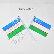 UZ-Bandera de Rusia de 14x21cm, bandera nacional para ondear con la mano, bandera decorativa para el hogar 2024 - compra barato