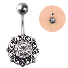 Sexy Dangle Belly Button Rings Belly Navel Piercing Surgical Steel Belly Dance Bars Body Jewelry Piercing Barbell 2024 - buy cheap