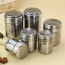 3pcs Stainless Steel Turnable Pepper and Salt Cruet Outdoor Roast Meat Cruet Restaurant Pepper And Paprika Shakers Cooking Tools 2024 - buy cheap