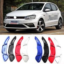 Savanini Alloy Add-On Steering Wheel DSG Paddle Shifters Extension For VolksWagen POLO GTI 2015-2018 2024 - buy cheap