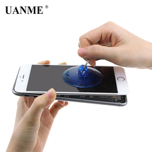 UANME 2,2 дюймов сверхмощная присоска с металлическим кольцом для ключей инструмент для мобильного телефона ЖК-экран разборка ремонт инструменты для открытия 2024 - купить недорого