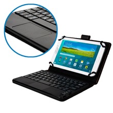 Universal Detachable Bluetooth Keyboard With Touchpad Leather Cover Case For Samsung Galaxy Tab 3 P3200 P3210 T210 T211 T110 2024 - buy cheap