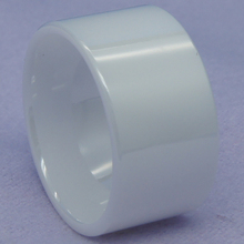 12mm pipe cut rare  white hi-tech scratch proof ceramic ring 2024 - buy cheap