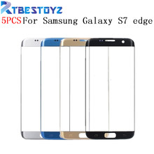 RTBESTOYZ 5PCS/lot Outer LCD Front Screen Glass Lens Cover Replacement Parts For Samsung Galaxy S7 edge G935 G935F G935FD G9350 2024 - buy cheap