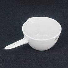 500ml Inner Diameter 120mm Porcelain Evaporating Laboratory Bowl Dish With Handle Flat Bottom 2024 - buy cheap