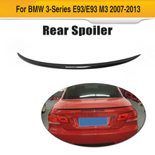 3 Series Carbon Fiber Rear trunk lip spoiler wing for BMW E93 Coupe Convertible 07-13 M3 325i 328i 330i 335i 2024 - buy cheap