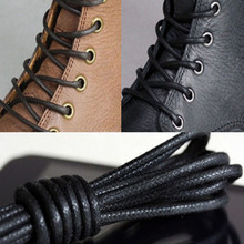 75-85 см круглые Вощеные Цветные шнурки эластичные кожаные шнурки для обуви шнурки для спортивной обуви шнуры повседневные атлетические шнурки для обуви 2024 - купить недорого