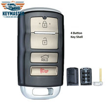Keyecu capa de chave de carro para substituição, inteligente, com 4 botões, para kia cadência 2017-2018 95440-f6000 2024 - compre barato