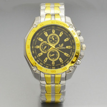 ORLANDA Mens Watches Men Gold Watches Stainless Steel Quartz Wristwatches Fashion Gold Wristwatch mannen horloge reloj hombre 20 2024 - buy cheap