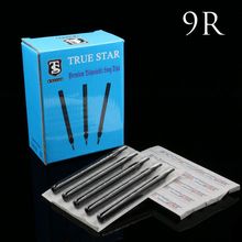 TRUE STAR 50PCS 9R Tattoo Tips Black Long Disposable Tips 108mm Tip for Tattoo Needles Supplies Free Shipping 2024 - buy cheap