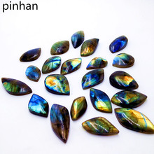 Labradorita de cristal de cuarzo natural de alta calidad de 15 uds, natural, piedras y minerales, Pinhan 2024 - compra barato