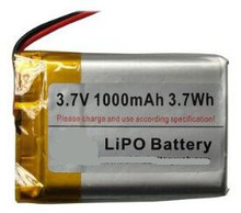Frete grátis 2 pçs/lote 523450 1000 mAh 3.7 V bateria de polímero de lítio li-ion bateria recarregável 2024 - compre barato