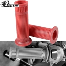 Manoplas para guidão de motocicleta universal, 25/28mm, 22/24mm, para yamaha 2024 - compre barato