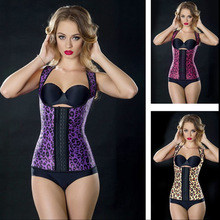 Charming Sexy Women Vest Latex Waist Trainer Corset Steel Boned Underbust Corsets 2016 Body Shapewear Bustier Cincher Corselet 2024 - buy cheap