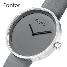 Fantor Простые повседневные мужские тонкие минималистичные Роскошные Кварцевые наручные часы, мужские спортивные часы 2024 - купить недорого