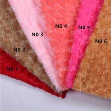 Большая распродажа, розовый/розетка swirl Minky ткани обниматься velboa-PV плюшевая ткань, 160 см ширина продается метр Бесплатная доставка 2024 - купить недорого
