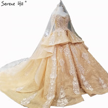 Sexy Off Shoulder Princess Gold Lace Ball Gown Wedding Bride Bride Gown Dress Gowns Dresses Turkey Vestido De Noiva Luxo 2020 2024 - buy cheap