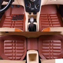 Car Floor Mats Universal for Citroen C4 PICASSO C2 C3-XR C4L C5 C6 C-Quatre C-Elysee C-Triomp Car Leather floor mat carpet liner 2024 - buy cheap