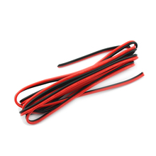 Электронный провод, 2-контактный, 4-контактный, UL2468 20AWG 2/4*0,5 мм, черный/красный/RGB, плоский ленточный кабель 300 В для светодиодных лент 3528 5050 2024 - купить недорого