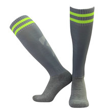 Профессиональные взрослые мужские носки для футбола, спортивные Леггинсы для женщин и мужчин, футбольные носки выше колена, Длинные чулки, плотные носки для полотенец 2024 - купить недорого