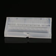 10 Holes Nail Drill Bit Case Plastic Empty Storage Box Milling Cutters Holder J6PC Dropship 2024 - buy cheap