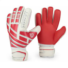 Профессиональные Футбольные вратарские перчатки для защиты пальцев, утолщенные латексные футбольные вратарские перчатки, перчатки высокого качества 2024 - купить недорого