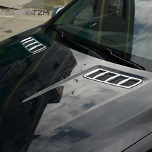 SRXTZM для Mercedes Benz GL GLE GLS ML Class X166 ABS передняя крыша капот кондиционер AC вентиляционное отверстие декоративная крышка отделка 2 шт 2024 - купить недорого
