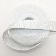 5yards 3/4Inch (20mm) White Strap Nylon Webbing Knapsack Strapping Safety Belt DIY Pet Rope Sewing Crafts 2024 - buy cheap