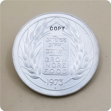 Moneda de la India 1973B, 20 RS, copia, envío gratis 2024 - compra barato