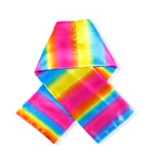 Enfeite de cachecol arco-íris em seda com mudança de cor, estrela de arco-íris, truques de mágica para crianças, presente de brinquedo divertido, 2021 2024 - compre barato