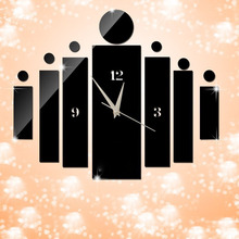 Clock DIY Wall Clock Saat Reloj Duvar Saati Digital Wall Clocks Horloge Murale  Reloj de pared Klok acrylic kitchen Home decor 2024 - buy cheap
