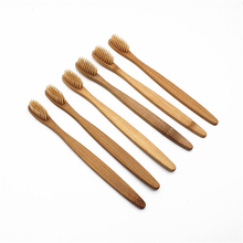 10 PCS Environment-friendly Wood Toothbrush Bamboo Toothbrush Soft Bamboo Fibre Wooden Handle Low-carbon Eco-friendly for Adults 2024 - buy cheap