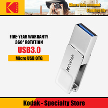 Kodak USB Flash Drive USB3.1 Memory stick16GB 32GB 64GB Micro USB OTG Dual Interface Metal U Disk USB 3.0 pendrive K223B 2024 - buy cheap
