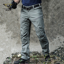 Pantalones de camuflaje militar para hombres, ropa de combate del Ejército de la Fuerza Especial SWAT, impermeable, grande, de algodón con múltiples bolsillos, S-2XL 2024 - compra barato