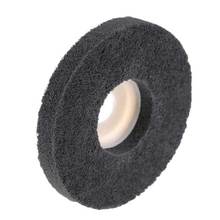 Nylon Grinding Disc 180# Non-woven Unitized Polishing Wheel for Soft Metal Stainless Steel 100*12*16mm 2024 - купить недорого