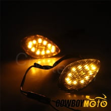 Светодиодный противодымный фонарь для мотоцикла указатель поворота световой фонарь для Honda CBR1000RR 2004 2005 2006 2007 CBR600RR 2003-2008 2004 2005 2006 2024 - купить недорого