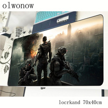 Tom clancy's The Division mouse pad gamer 700x400x2mm notbook mouse mat gaming mousepad Halloween Gift pad mouse desk padmouse 2024 - buy cheap