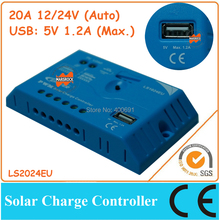 20A PWM solar charge controller with 5V USB output , 12V or 24V system automatical recognition 2024 - buy cheap