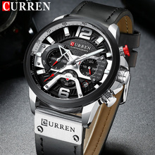 CURREN 8329 Relogio Masculino Sport Watch Men Top Brand Luxury Quartz Men's Chronograph Date Military Waterproof Wrist Watches 2024 - buy cheap