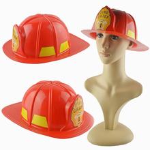 Дети пожарный шлем пожарный шляпу Портативный Огнетушитель Инструмент аксессуары для детей Хэллоуин вечерние ролевая игра игрушка 2024 - купить недорого