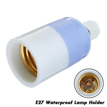 1Pcs E27 Waterproof LED Lamp Bases Led Lighting Accessories Led Lamp Holder Adapter Converter Socket Change Screw Socket 2024 - buy cheap