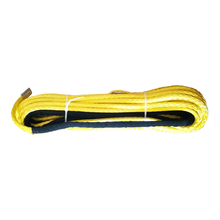 12mm x 28m Synthetic Winch Cable Rope for ATV/UTV yellow towing ropes 2024 - buy cheap