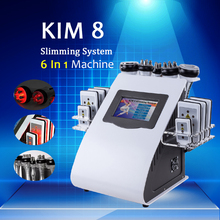 Portable 6 In 1 Ultrasound Cavitation Machine 40K Cavitation RF Multipolar Tripolar Vacuum Laser Slimming Machine 2024 - buy cheap